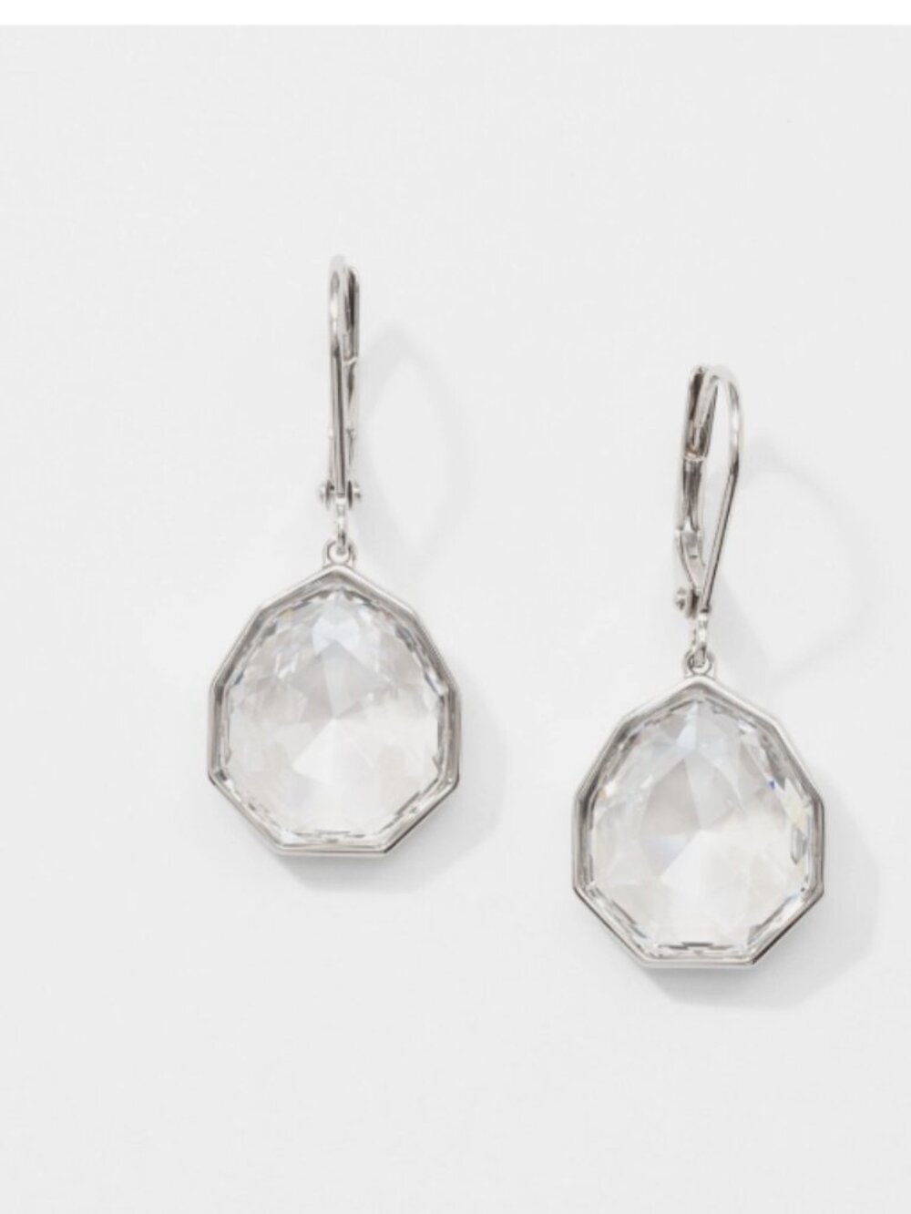NWT Enchanted Earrings Touchstone Crystal by Swarovski - Picture 3 of 5